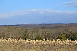 Along Pennsylvania Route 915 in the township's south