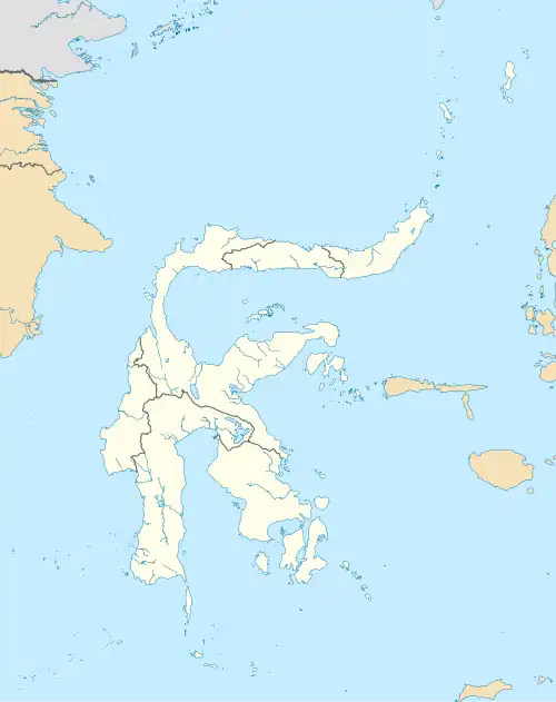 Bitung is located in Sulawesi