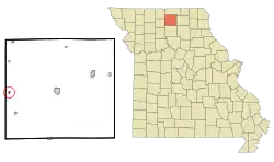 Location of Osgood, Missouri