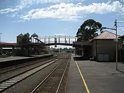 Sunbury Station prior to electrification