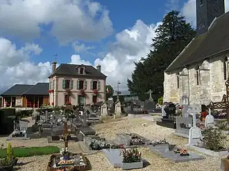 The town hall in Surville