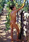 Study for Boys picking grapes at Capri, ca. 1906