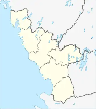 Laholm is located in Halland