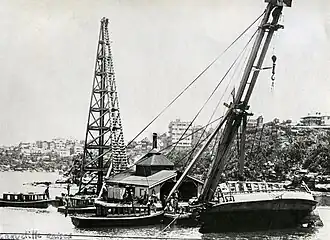 Hull remnants beached at Whiting Beach