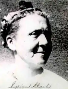 Photograph of Sylvia Stark taken in 1890.