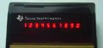 10-digit LED display