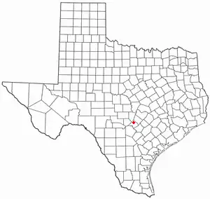 Location of Canyon Lake, Texas