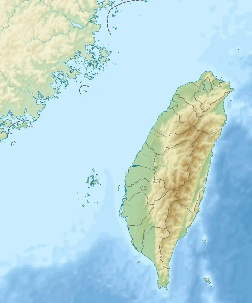 List of lakes of Taiwan is located in Taiwan