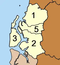 Map of subdistricts
