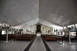 Church interior in 2012