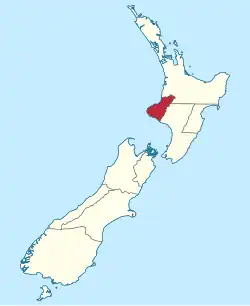 Taranaki Province within New Zealand post 1853