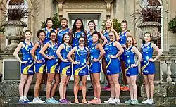 7 December 2018; Beryl Friday (top row, first left) with the 2019 Team Bath squad