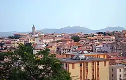 View of Tempio Pausania