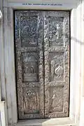 Silver Doors of the Durgiana Temple.