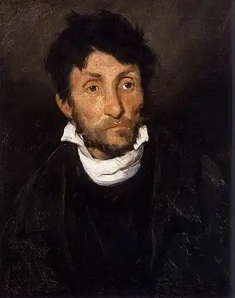 Portrait of a Kleptomaniac (French: Portrait d'un Cleptomane aka Le Monomane du Vol), 1822 (Museum of Fine Arts, Ghent)