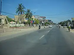 Street view along La Hà road