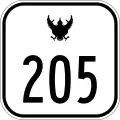 National Highway 205 shield}}