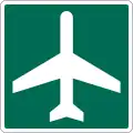 Airport (Access road from Motorways/Major Roads)