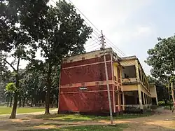 A science building of Thakurgaon Govt.College.