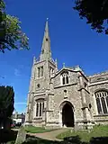 Thaxted Church, Spire and South Porch