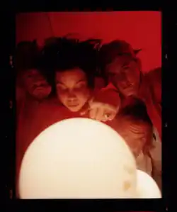 left to right: Simon Ringrose, Yolandi Visser, Watkin Tudor Jones, Markus Wormstorm