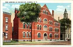 30th Separate Company Armory, Elmira, New York, 1886-88.