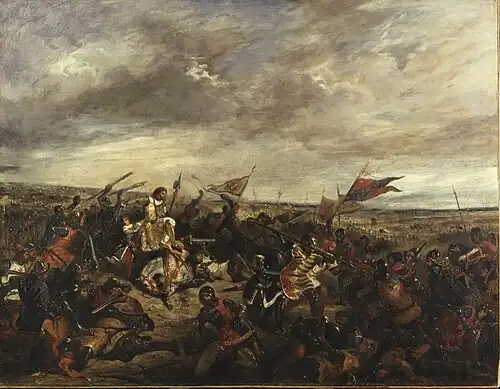 The Battle of Poitiers, 1830, Louvre