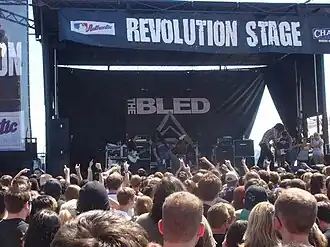 The Bled performing in 2007