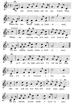 "The Bonnie Banks o' Loch Lomond"