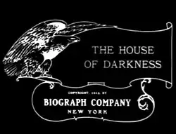 Title card displaying "The House of Darkness" in decorative text