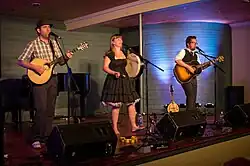 The Once performing at Woody Point in 2012