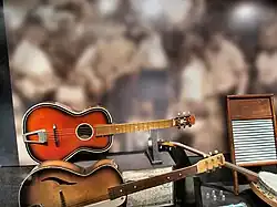 Image 22The instruments of the skiffle group the Quarrymen, who would become the Beatles (from British rhythm and blues)