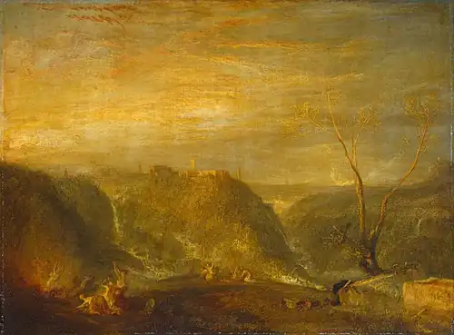 The Rape of Proserpine by J.M.W. Turner