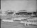 The Royal Navy performing on the stadium during the Second World War c. 1942