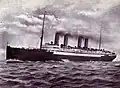 Deutschland in the open seas in 1906