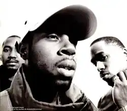 Left to right: Q-Tip, Jay Dee, Ali Shaheed Muhammad