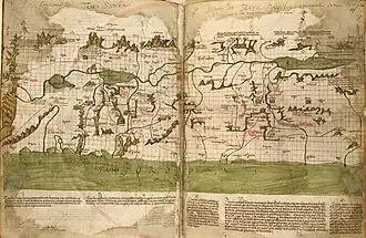 Image 46Map of the Holy Land, Pietro Vesconte, 1321. Described by Adolf Erik Nordenskiöld as "the first non-Ptolemaic map of a definite country". (from History of cartography)