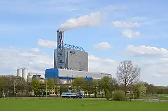 Rubbish incineration plant at Westervoort