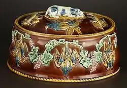 Cheese dish, 1881-1900