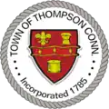 Official seal of Thompson, Connecticut