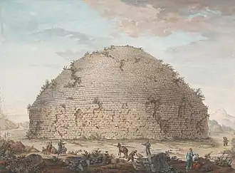 Image 15The mausoleum of king Juba II and Cleopatra Selene II in Tipaza (from History of Algeria)