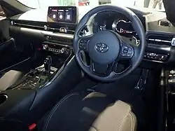 Supra SZ interior (Japan)