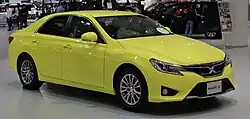 2015 Mark X 250G Yellow Label (GRX130; first facelift, Japan)
