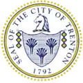 Official seal of Trenton, New Jersey