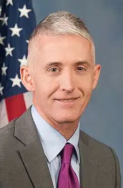 Trey Gowdy Former US congressman and television news personality