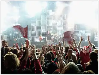 Trooper performing at Vancouver 2010 Olympic Victory Ceremonies