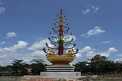 Gunung Perak monument in Tamiang Layang