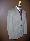 Grey Donegal tweed sportcoat