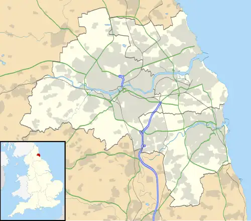 Howdon is located in Tyne and Wear