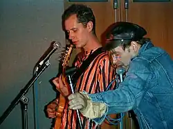 Todd Rittmann and Al Johnson playing with U.S. Maple in 1999
